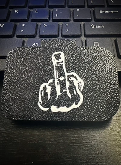 Middle-Finger Motorcycle GENIE,LINEAR Garage Door Opener Remote for 2 garage doors